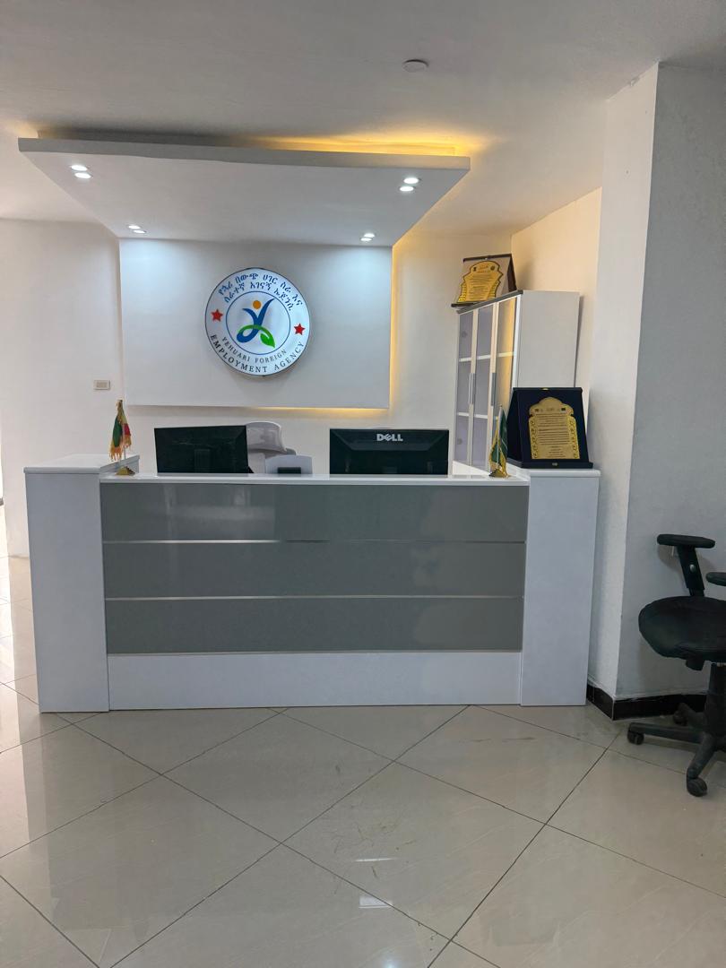 Professional office collaboration and agency workspace